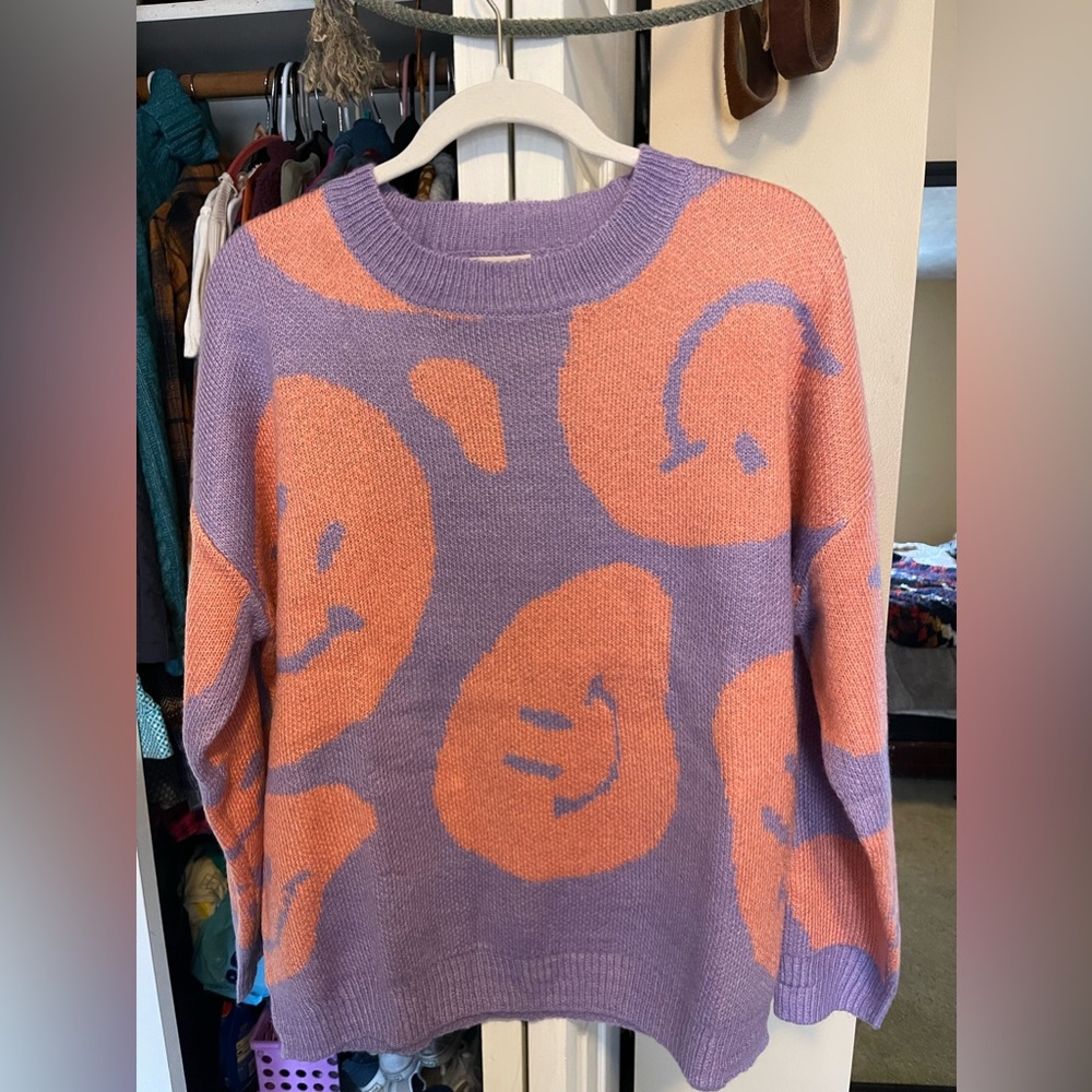 Roolee Smiley face sweater